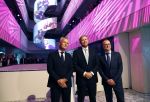 Amsterdam 10 oktober 2024
Koning Willem Alexander opent het HQ van DPG Media / Mediavaert . Aanwezig namend de GPD Christian v Thillo ( Executive Chairman van DPG Media ) en Erik Roddenhof (CEO DPG Media ).