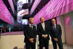 Amsterdam 10 oktober 2024
Koning Willem Alexander opent het HQ van DPG Media / Mediavaert . Aanwezig namend de GPD Christian v Thillo ( Executive Chairman van DPG Media ) en Erik Roddenhof (CEO DPG Media ).