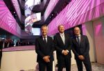 Amsterdam 10 oktober 2024
Koning Willem Alexander opent het HQ van DPG Media / Mediavaert . Aanwezig namend de GPD Christian v Thillo ( Executive Chairman van DPG Media ) en Erik Roddenhof (CEO DPG Media ).