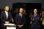 Amsterdam 10 oktober 2024
Koning Willem Alexander opent het HQ van DPG Media / Mediavaert . Aanwezig namend de GPD Christian v Thillo ( Executive Chairman van DPG Media ) en Erik Roddenhof (CEO DPG Media ).