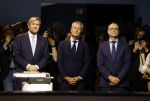 Amsterdam 10 oktober 2024
Koning Willem Alexander opent het HQ van DPG Media / Mediavaert . Aanwezig namend de GPD Christian v Thillo ( Executive Chairman van DPG Media ) en Erik Roddenhof (CEO DPG Media ).