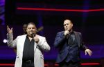Rotterdam 18 oktober 2024
Frans Bauer treedt voor de 52e keer in ahoy op . Hij tradt oa samen op met zijn zoons Christiaan Frans jr en Jan . Ook Mariska Bauer trad op met Patty Brard . Verder aanwezig Lee Towers Billy Dans Django Wagner Chantal janzen Amar  en Sieneke. Ook de moeder van Frans en moeder van mariska waren aanwezig en zaten op de eerste rij .