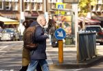 Amsterdam 4 oktober 2024
Frits Spits met zijn nieuwe vriendin in Amsterdam zuid.