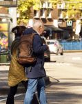 Amsterdam 4 oktober 2024
Frits Spits met zijn nieuwe vriendin in Amsterdam zuid.