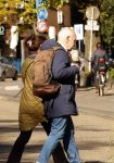 Amsterdam 4 oktober 2024
Frits Spits met zijn nieuwe vriendin in Amsterdam zuid.