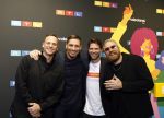 Schiphol 31 september 2024
Winterpresentatie RTL / Videoland in een tent achter Hotel v d Valk bij Schiphol . 
Giel de Winter Rico Verhoeven Thomas v d Vlugt en Stefan Jurriens