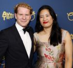 Amsterdam 17 oktober 2024
Het televizierring gala 2024  in carre . Gijs Rademaker met zijn partner Yang Yang Lee