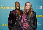 Amsterdam 14 oktober 2024
Premiere de Mannenmaker in Tuschinski met in de hoofdrollen oa Katja Schuurman Eva v d Wijdeven Leo Alkemade Georgina Verbaan Melissas Drost Huub Smit Yasmin Karssing en Rene Watzema . Giorgio Hokstam met zwangere partner