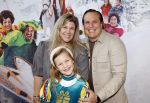Utrecht 13 oktober 2024
Premiere de club van sinterklaas in Utrecht. Glenn Palm met vrouw en dochter