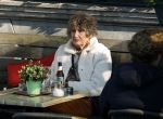 Amsterdam 3 oktober 2024
Hedy d Ancona geniet van het zonnetje op terras in Amsterdam .