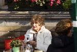 Amsterdam 3 oktober 2024
Hedy d Ancona geniet van het zonnetje op terras in Amsterdam .