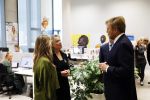 Amsterdam 10 oktober 2024
Koning Willem Alexander opent het HQ van DPG Media / Mediavaert . Aanwezig namend de GPD Christian v Thillo ( Executive Chairman van DPG Media ) en Erik Roddenhof (CEO DPG Media ). Helene v Santen Joyce Nieuwenhuijs en Koning Willem Alexander