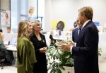 Amsterdam 10 oktober 2024
Koning Willem Alexander opent het HQ van DPG Media / Mediavaert . Aanwezig namend de GPD Christian v Thillo ( Executive Chairman van DPG Media ) en Erik Roddenhof (CEO DPG Media ). Helene v Santen Joyce Nieuwenhuijs en Koning Willem Alexander
