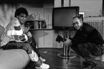 Rosmalen, 28 augustus 1989
Studiofotograaf Herman de Winter met een sessie met PSV Voetballer Romario bij het huis van de Toekomst