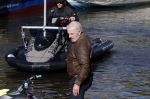 Amsterdam 3 oktober 2024
Opnames Amsterdamned 2 op de grachten van Amsterdam . Huub Stapel is de hoofdrolspeler in de film van Dick Maas .