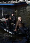 Amsterdam 3 oktober 2024
Opnames Amsterdamned 2 op de grachten van Amsterdam . Huub Stapel is de hoofdrolspeler in de film van Dick Maas .