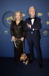 Amsterdam 17 oktober 2024
Het televizierring gala 2024  in carre . Andre v Duin won een Oeuvre ring . Hij kwam samen met vriend Fernando en Janny v d Heijden en haar hondje Nhaan