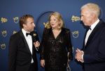 Amsterdam 17 oktober 2024
Het televizierring gala 2024  in carre . Andre v Duin won een Oeuvre ring . Hij kwam samen met vriend Fernando en Janny v d Heijden en haar hondje Nhaan
