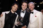 Amsterdam 17 oktober 2024
Het televizierring gala 2024  in carre . Jasper Demollin, Tobias Camman en Daan Boom van de FOMO Show
