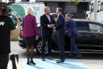 Amsterdam 10 oktober 2024
Koning Willem Alexander opent het HQ van DPG Media / Mediavaert . Aanwezig namend de GPD Christian v Thillo ( Executive Chairman van DPG Media ) en Erik Roddenhof (CEO DPG Media ).