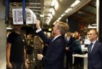 Amsterdam 10 oktober 2024
Koning Willem Alexander opent het HQ van DPG Media / Mediavaert . Aanwezig namend de GPD Christian v Thillo ( Executive Chairman van DPG Media ) en Erik Roddenhof (CEO DPG Media ).