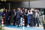 Amsterdam 10 oktober 2024
Koning Willem Alexander opent het HQ van DPG Media / Mediavaert . Aanwezig namend de GPD Christian v Thillo ( Executive Chairman van DPG Media ) en Erik Roddenhof (CEO DPG Media ).