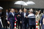 Amsterdam 10 oktober 2024
Koning Willem Alexander opent het HQ van DPG Media / Mediavaert . Aanwezig namend de GPD Christian v Thillo ( Executive Chairman van DPG Media ) en Erik Roddenhof (CEO DPG Media ).