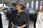 Amsterdam 1 oktober 2024
Koningin Maxima arriveert in haar Audi A8 bij de nationale Ballet acadamy ..De koningin opent het nieuwe gebouw van de internationale opleiding op het gebied van klassieke academische dans