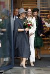Amsterdam 1 oktober 2024
Koningin Maxima arriveert in haar Audi A8 bij de nationale Ballet acadamy ..De koningin opent het nieuwe gebouw van de internationale opleiding op het gebied van klassieke academische dans