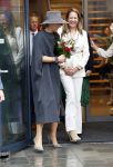 Amsterdam 1 oktober 2024
Koningin Maxima arriveert in haar Audi A8 bij de nationale Ballet acadamy ..De koningin opent het nieuwe gebouw van de internationale opleiding op het gebied van klassieke academische dans