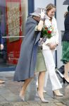Amsterdam 1 oktober 2024
Koningin Maxima arriveert in haar Audi A8 bij de nationale Ballet acadamy ..De koningin opent het nieuwe gebouw van de internationale opleiding op het gebied van klassieke academische dans
