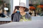 Amsterdam 1 oktober 2024
Koningin Maxima arriveert in haar Audi A8 bij de nationale Ballet acadamy ..De koningin opent het nieuwe gebouw van de internationale opleiding op het gebied van klassieke academische dans