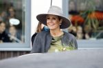 Amsterdam 1 oktober 2024
Koningin Maxima arriveert in haar Audi A8 bij de nationale Ballet acadamy ..De koningin opent het nieuwe gebouw van de internationale opleiding op het gebied van klassieke academische dans