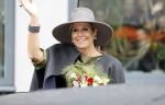 Amsterdam 1 oktober 2024
Koningin Maxima arriveert in haar Audi A8 bij de nationale Ballet acadamy ..De koningin opent het nieuwe gebouw van de internationale opleiding op het gebied van klassieke academische dans
