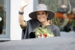 Amsterdam 1 oktober 2024
Koningin Maxima arriveert in haar Audi A8 bij de nationale Ballet acadamy ..De koningin opent het nieuwe gebouw van de internationale opleiding op het gebied van klassieke academische dans