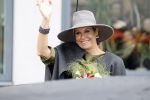 Amsterdam 1 oktober 2024
Koningin Maxima arriveert in haar Audi A8 bij de nationale Ballet acadamy ..De koningin opent het nieuwe gebouw van de internationale opleiding op het gebied van klassieke academische dans