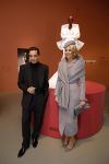 Utrecht 2 oktober 2024
Koningin Maxima opent de Moda in Utrecht. Koningin Maxima draagt een creatie van Mohamed Benchellal