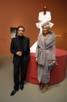 Utrecht 2 oktober 2024
Koningin Maxima opent de Moda in Utrecht. Koningin Maxima draagt een creatie van Mohamed Benchellal