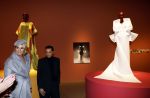 Utrecht 2 oktober 2024
Koningin Maxima opent de Moda in Utrecht. Koningin Maxima draagt een creatie van Mohamed Benchellal
