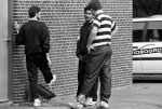 Eindhoven, 1990 Romario wordt ondersteund door monne de Wit en Mart v d Heuvel

PETER SMULDERS BV