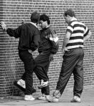Eindhoven, 1990 Romario wordt ondersteund door monne de Wit en Mart v d Heuvel

PETER SMULDERS BV