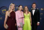Amsterdam 17 oktober 2024
Het televizierring gala 2024  in carre . Merel Ek kwam met Heleen Hendriks Noa Vahle en Sam Haegens