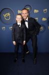 Amsterdam 17 oktober 2024
Het televizierring gala 2024  in carre . nathan Rutjes met zoon Levezzi