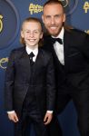 Amsterdam 17 oktober 2024
Het televizierring gala 2024  in carre . nathan Rutjes met zoon Levezzi