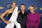 Amsterdam 17 oktober 2024
Het televizierring gala 2024  in carre . Nicolette Kluijver en Arjan Voer ern Caroline Tensen