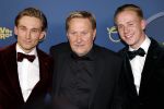 Amsterdam 17 oktober 2024
Het televizierring gala 2024  in carre . Oos Kesbeke met vrouw zoons en schoondochter