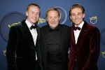 Amsterdam 17 oktober 2024
Het televizierring gala 2024  in carre . Oos Kesbeke met vrouw zoons en schoondochter