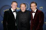 Amsterdam 17 oktober 2024
Het televizierring gala 2024  in carre . Oos Kesbeke met vrouw zoons en schoondochter