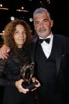 Amsterdam 17 oktober 2024
Het televizierring gala 2024  in carre . Paula v d Oest met Rob Oudkerk
