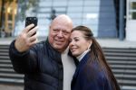 Utrecht 15 oktober 2024
Peter Gillis en zijn vriendin Wendy v Hout bij de rechtbank van Utrecht waar Wendy een rechtszaak heeft met haar ex die filpjes van haar online heeft gezet . Ook Mark Gillis was aanwezig . Haar ex partner kwam niet opdagen .